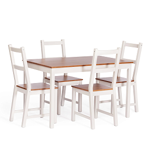 Товар Обеденный комплект Соната (стол + 4 стула) / Sonata dining set TETC21794