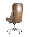 Кресло руководителя TopChairs Crown коричневое УЦЕНКА SG4590 фото