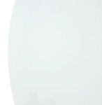 Стол ВЕГА D100 Белый, стекло/ белый каркас М-City MC63626 фото