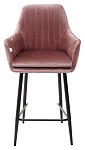 Полубарный стул Роден Blitz 08 Сиреневый, велюр (H=65cm), M-City MC62653 фото