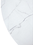 Стол BOLERO 105 см Жемчужный Перито (Белый Мрамор), HPL / Белый М-City MC63535 фото