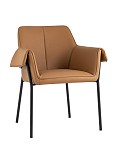 Кресло Бесс экокожа коричневый SG5112