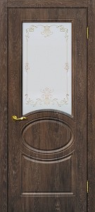 Товар Межкомнатная дверь Сиена-1 Дуб корица