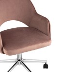 Кресло компьютерное Кларк велюр розовый SG3884 фото