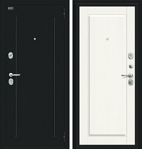 Товар Дверь Сьют Kale Букле черное/White Wood BR4550