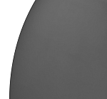 Стол ВЕГА D100 Черный, стекло/ черный каркас М-City MC63628 фото
