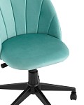 Кресло компьютерное Логан велюр пыльно-голубой SG6386 фото