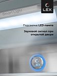 Холодильник Холодильник  трехкамерный отдельностоящий с инвертором LEX LCD505WGID фото