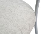 Стул Кемпер ДП2-05, кожзам Серый мрамор, каркас белый мрамор MD53212 фото