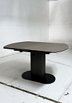 Стол KAI 140 TL-110 поворотная система раскладки, испанская керамика / Темно-серый / Черный, ®DISAUR MC63713 фото