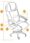 Кресло BERGAMO (хром) TETC15019 фото