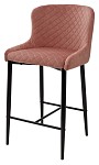 Полубарный стул ARTEMIS BLUVEL-52 PINK (H=65cm), велюр М-City MC60967 фото