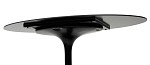 Стол AVOLA 180 MATT BLACK MARBLE SOLID CERAMIC / BLACK М-City MC63593 фото