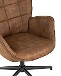 Кресло Ирис вращающееся коричневое SG2368 фото