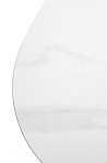 Стол AVOLA 180 MATT WHITE MARBLE SOLID CERAMIC / WHITE М-City MC63570 фото