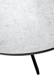 Стол ДАРИО D110 раскладной Бетон Чикаго светло-серый/ Черный каркас М-City MC63925 фото