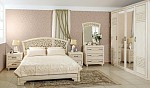 Модульная спальня Александрия (Рустика/Кожа Ленто) LD58037 фото