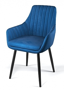 Полубарный стул Роден Premier 22 Синий, велюр (H=65cm), M-City MC62407