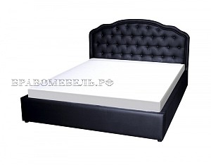 Кровать Сельта чёрная Браво BRA80424