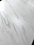 Стол VASTO 200 MARBLES KL-99 Белый мрамор матовый, итальянская керамика/ черный каркас, ®DISAUR MC63542 фото