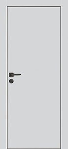 Товар Межкомнатная дверь PX-1 черная кромка с 4-х ст. Агат