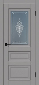Товар Межкомнатная дверь PST-29 серый бархат
