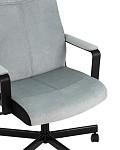 Кресло руководителя TopChairs ST-DOMINGO серо-голубой SG10848 фото
