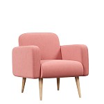 Кресло Уилбер (Светло-розовый, ткань UNI IDEA 1031) LD157855 фото