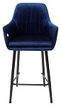 Полубарный стул Роден Blitz 20 Синий, велюр (H=65cm), M-City MC62767 фото