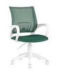 Кресло офисное TopChairs ST-BASIC-W зеленый крестовина пластик белый SG4422