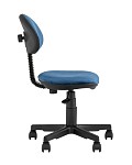 Кресло компьютерное детское УМКА геометрия синий SG4529 фото