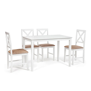 Товар Обеденный комплект Хадсон (стол + 4 стула)/ Hudson Dining Set TETC13693