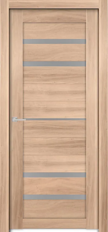 Фото Межкомнатная дверь Легенда Велюкс 3 Трюфель Трюфель Стекло Сатинато