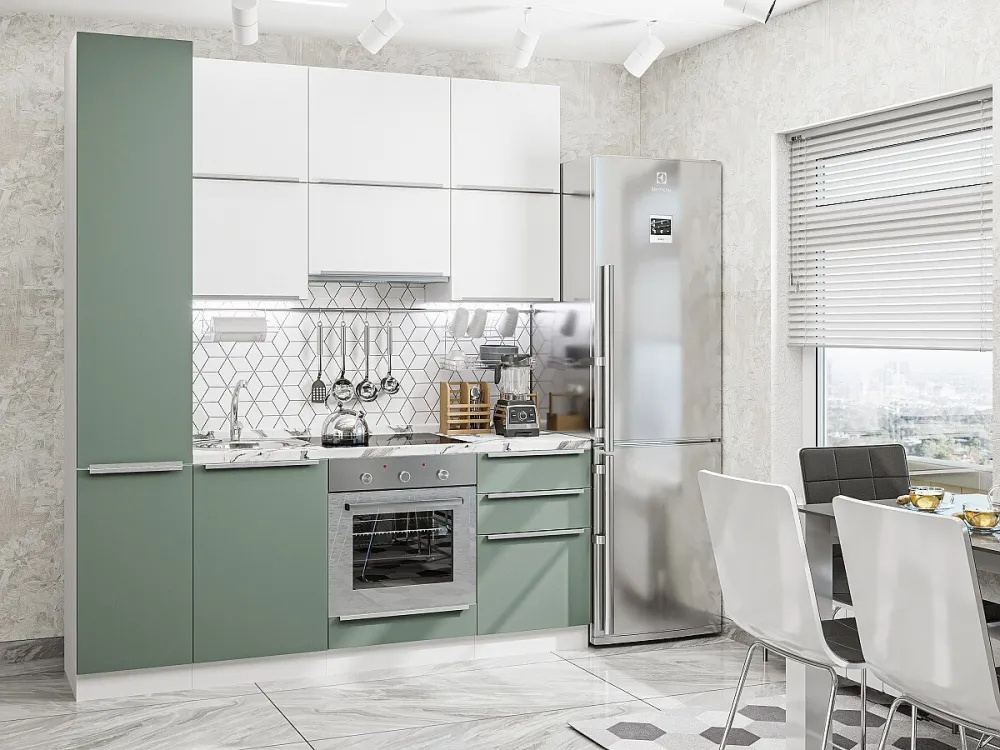 Фьюжн-06 Silky White/Silky Mint VI61271