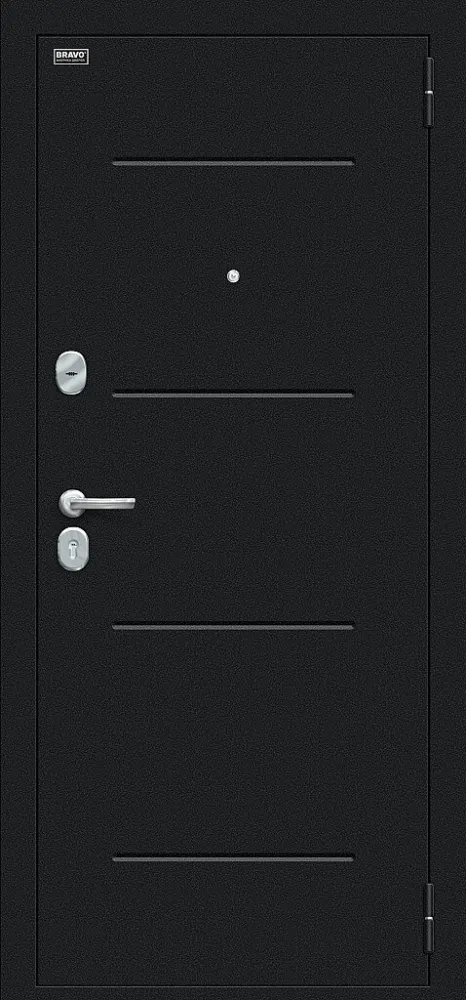 Фото Дверь Техно Букле черное/Wenge Veralinga BR5303