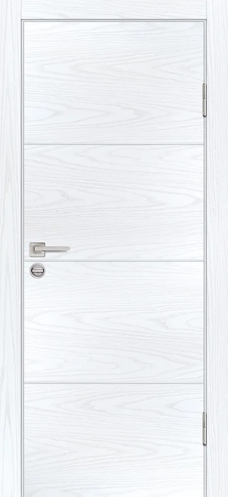 Межкомнатная дверь П-2 Дуб скай белый