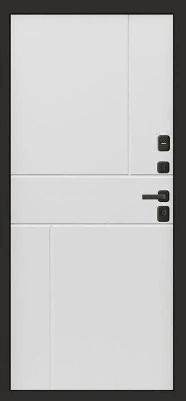 Товар Дверь Термо-Доор Орегон графит(черная фурнитура) (квартира) DIS007541