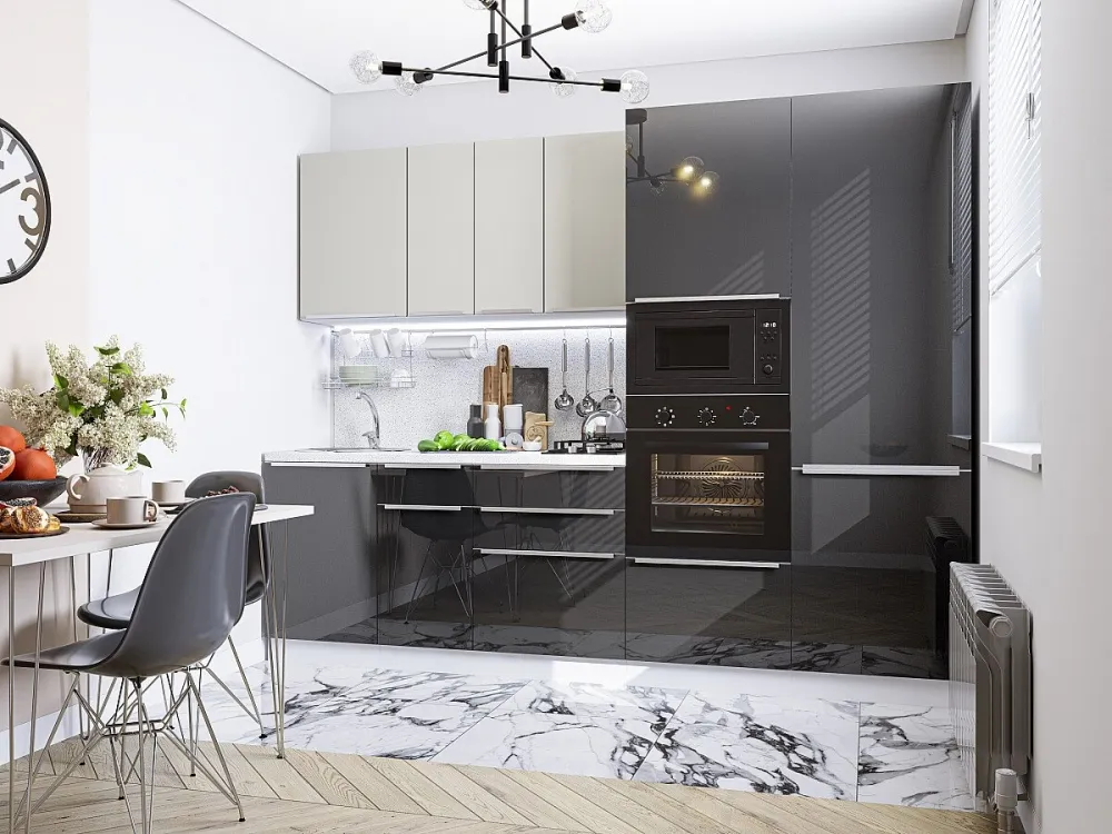 Фьюжн-07 Silky Light Grey/Anthracite VI67014